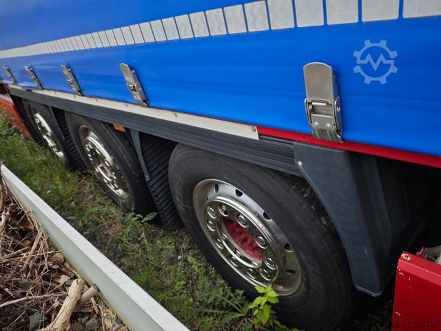 Naczepa otwarta z plandeką KRONE SDP 27 Profi RSAB  2*Lift  Alu  2*Palettenkasten