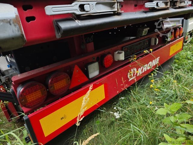 Naczepa otwarta z plandeką KRONE SDP 27 Profi RSAB  2*Lift  Alu  2*Palettenkasten