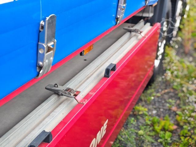 Naczepa otwarta z plandeką KRONE SDP 27 Profi RSAB  2*Lift  Alu  2*Palettenkasten