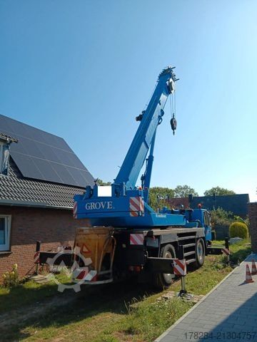 Lastbilmonteret kran GROVE GMK 2035 Double Fly Jib 48 Meter  4*4