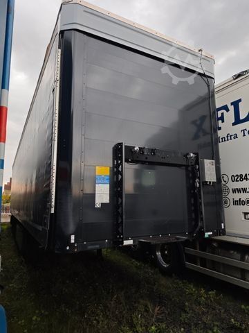 Open semitrailer with tarp KÖGEL S24 SafeServer RSAB Quickslide Liftachs Paletten