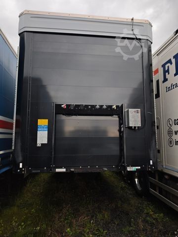 Open semitrailer with tarp KÖGEL S24 SafeServer RSAB Quickslide Liftachs Paletten
