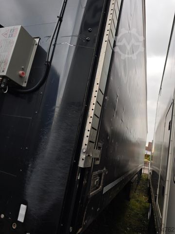 Open semitrailer with tarp KÖGEL S24 SafeServer RSAB Quickslide Liftachs Paletten