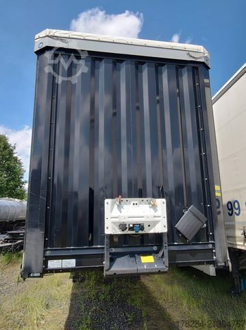 Auflieger mit Pritsche & Plane KRONE Mega Liner SZP 18 Edscha, hydraulisches Hubdach