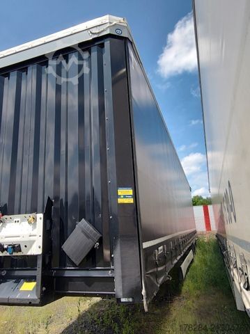 Auflieger mit Pritsche & Plane KRONE Mega Liner SZP 18 Edscha, hydraulisches Hubdach