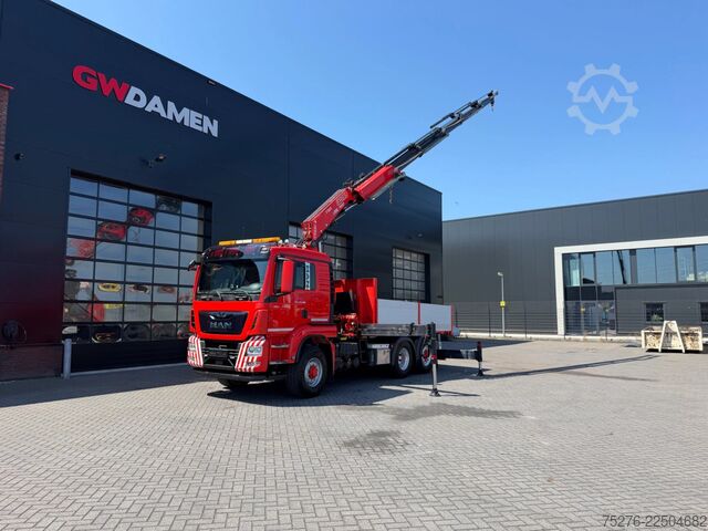 Φορτηγό γερανού MAN TGS 28.500 6x4H-4 Trekker/bakwagen Fassi F365 E...
