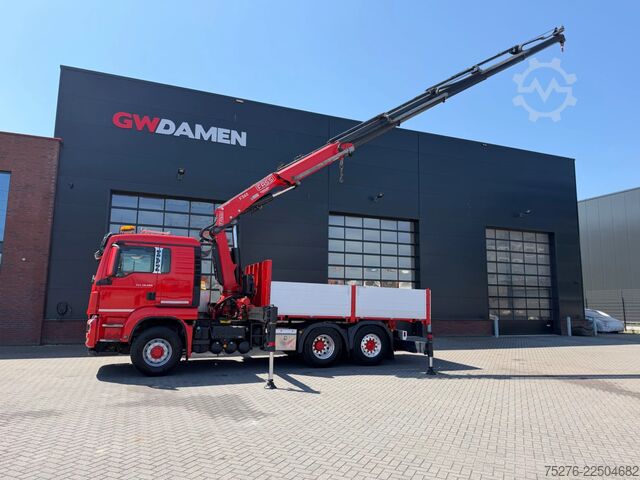 Φορτηγό γερανού MAN TGS 28.500 6x4H-4 Trekker/bakwagen Fassi F365 E...