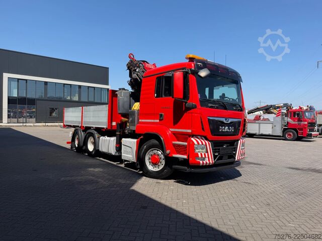 Φορτηγό γερανού MAN TGS 28.500 6x4H-4 Trekker/bakwagen Fassi F365 E...