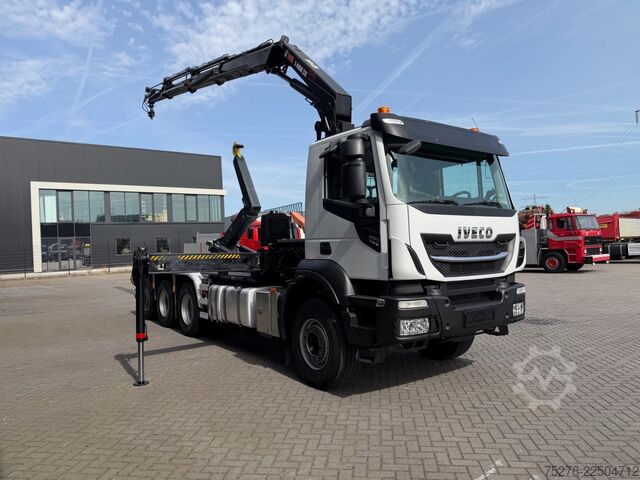 Σύστημα βραχίονα γάντζου Iveco Stralis 460 8x4 Haaksysteem / Hiab 228-3 Euro 6 D