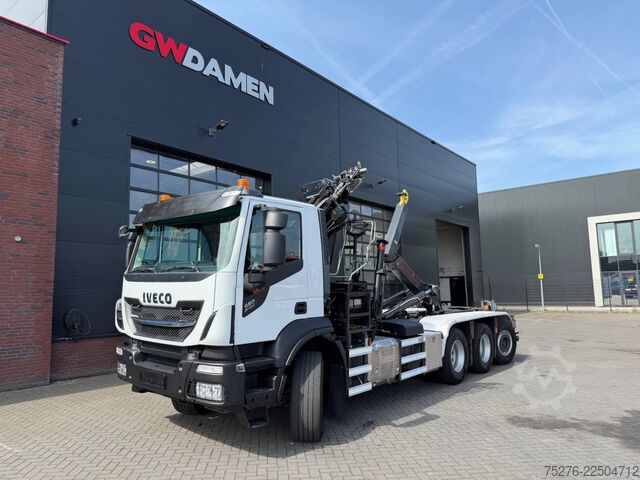 Σύστημα βραχίονα γάντζου Iveco Stralis 460 8x4 Haaksysteem / Hiab 228-3 Euro 6 D