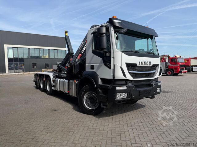 Σύστημα βραχίονα γάντζου Iveco Stralis 460 8x4 Haaksysteem / Hiab 228-3 Euro 6 D