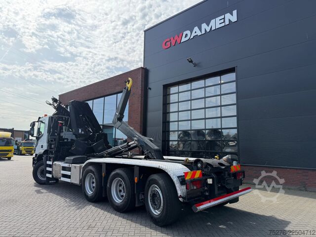 Σύστημα βραχίονα γάντζου Iveco Stralis 460 8x4 Haaksysteem / Hiab 228-3 Euro 6 D