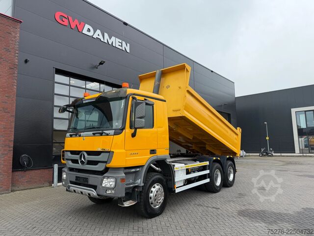 Ανατρεπόμενο φορτηγό Mercedes-Benz Actros 3344 6x6 Kipper /Trekker Euro 5
