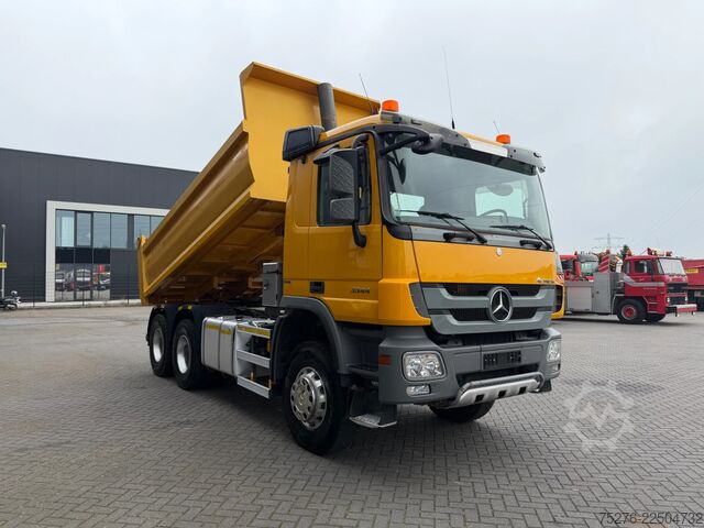 Ανατρεπόμενο φορτηγό Mercedes-Benz Actros 3344 6x6 Kipper /Trekker Euro 5