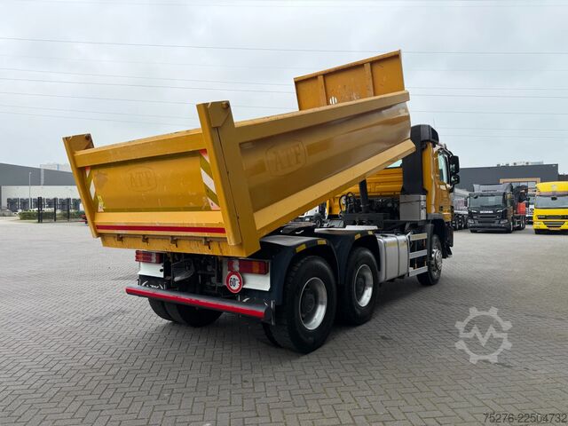 Ανατρεπόμενο φορτηγό Mercedes-Benz Actros 3344 6x6 Kipper /Trekker Euro 5