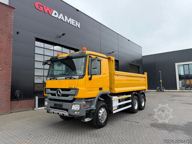 Ανατρεπόμενο φορτηγό Mercedes-Benz Actros 3344 6x6 Kipper /Trekker Euro 5