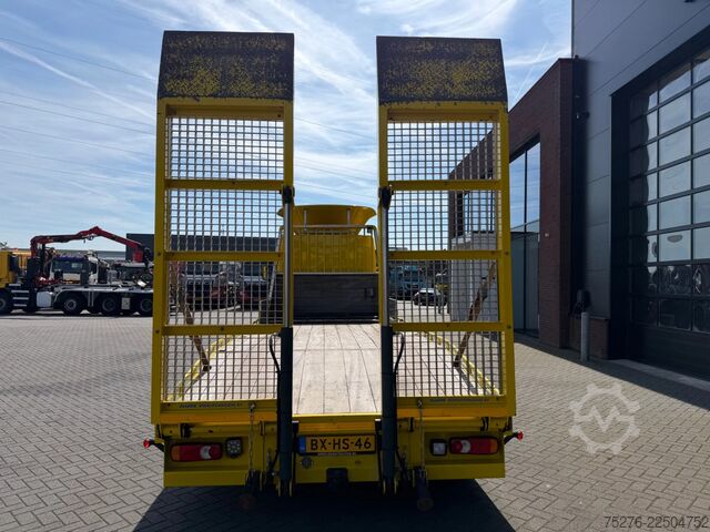 Bestelwagen autodrager DAF LF 45 Machinetransporter Hydraulic ramps 48.000 km
