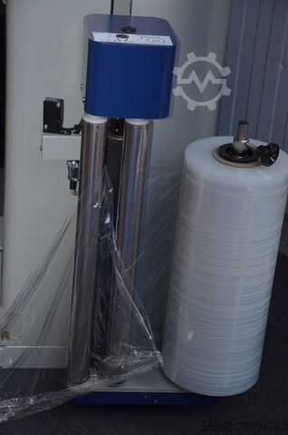 Halfautomatische palletwikkelaar KVK 1A mit Ausschnitt für Hubwagen- elektromagnetischer Bremse
