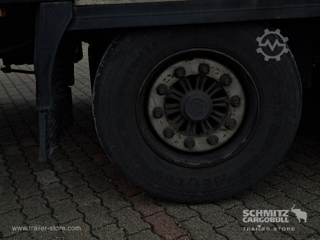 Open semitrailer with tarp Krone Curtainsider Mega