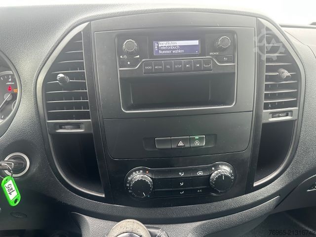 Furgon blaszak MERCEDES-BENZ Vito 110 LANG 6G KLIMA TEMPOMAT 3-SITZER PDC AHK