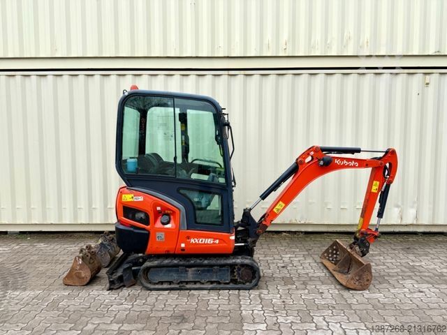 Minibagger KUBOTA KX016-4 / 2020 BJ / 1.109 Stunden / 3 x Löffel
