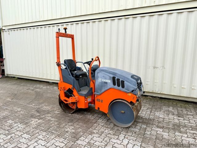 Walzenzug HAMM HD8VV / 2016 BJ / 773 H / 1.580 KG
