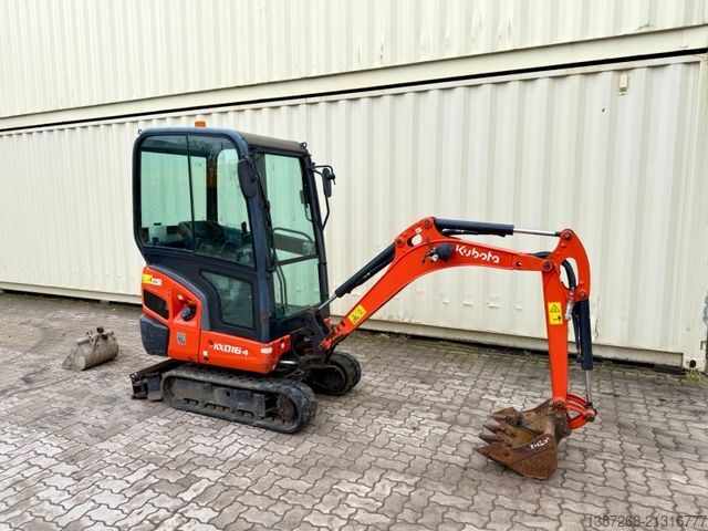 Minibagger KUBOTA KX016-4 / 2020 BJ / 1.142 Stunden / 2 x Löffel