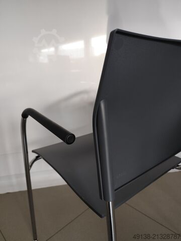 Bureaustoel design – Stalen buisstoel voor projectinrichting THONET S 360 F - DELPHIN DESIGN