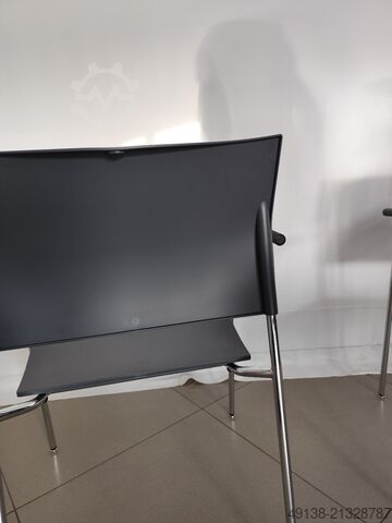 Bureaustoel design – Stalen buisstoel voor projectinrichting THONET S 360 F - DELPHIN DESIGN