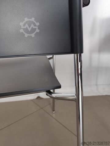 Bureaustoel design – Stalen buisstoel voor projectinrichting THONET S 360 F - DELPHIN DESIGN