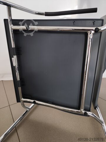 Bureaustoel design – Stalen buisstoel voor projectinrichting THONET S 360 F - DELPHIN DESIGN