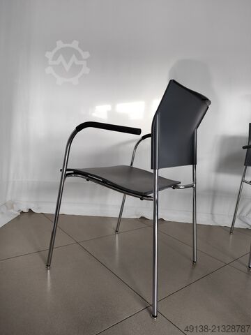 Bureaustoel design – Stalen buisstoel voor projectinrichting THONET S 360 F - DELPHIN DESIGN