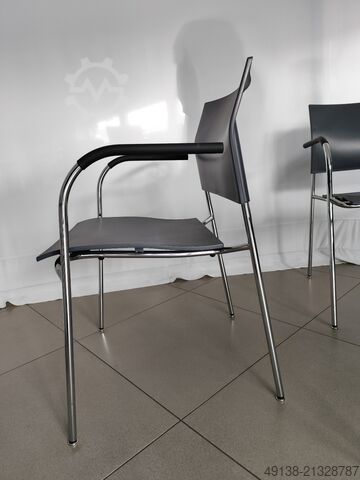 Bureaustoel design – Stalen buisstoel voor projectinrichting THONET S 360 F - DELPHIN DESIGN