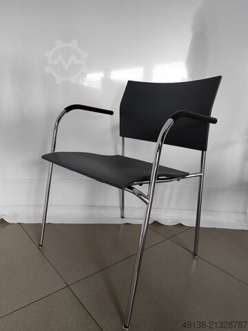 Bureaustoel design – Stalen buisstoel voor projectinrichting THONET S 360 F - DELPHIN DESIGN