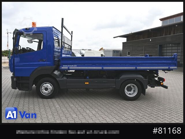 Damperli panelvan MERCEDES-BENZ Atego 923 Kipper, Meiller, 2x AHK, Tempomat