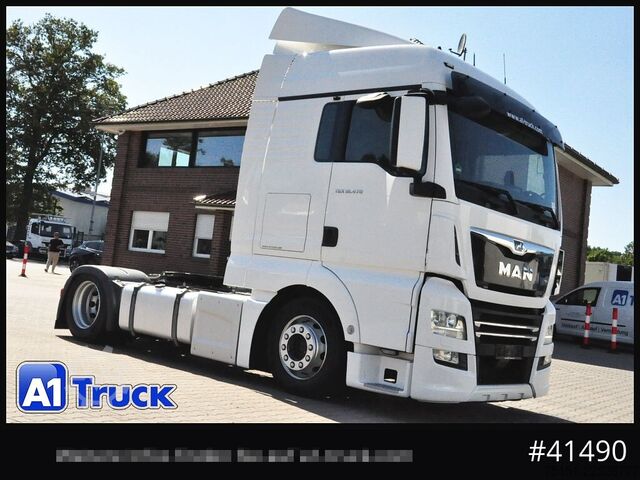 Yüksek hacimli çekici MAN TGX 18.470 XLX Low, Inarder, Navi Standklima,