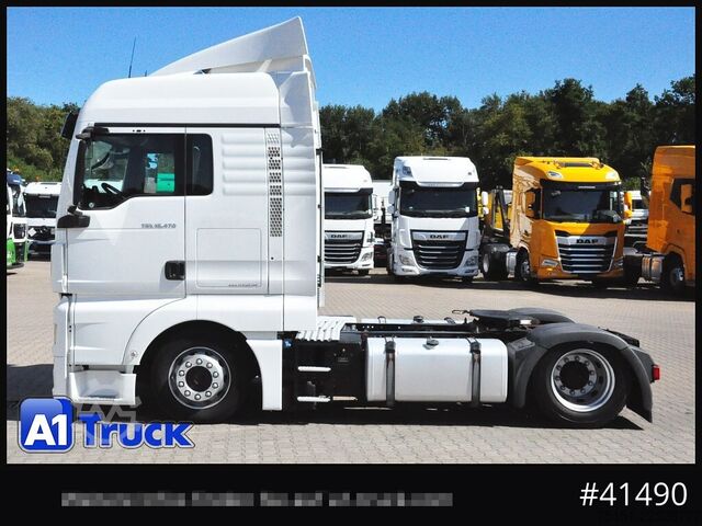 Yüksek hacimli çekici MAN TGX 18.470 XLX Low, Inarder, Navi Standklima,