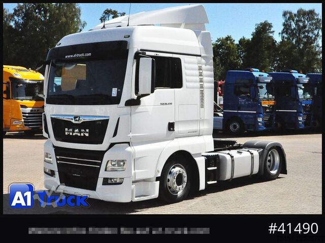 Yüksek hacimli çekici MAN TGX 18.470 XLX Low, Inarder, Navi Standklima,