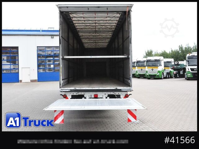 Brandalı açık yarı römork KRONE SD, Getränke, LBW,Code XL,  VDI 2700