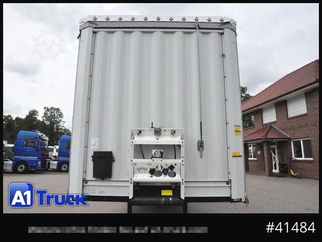Brandalı açık yarı römork KRONE SD, Getränke, LBW,Code XL,  VDI 2700
