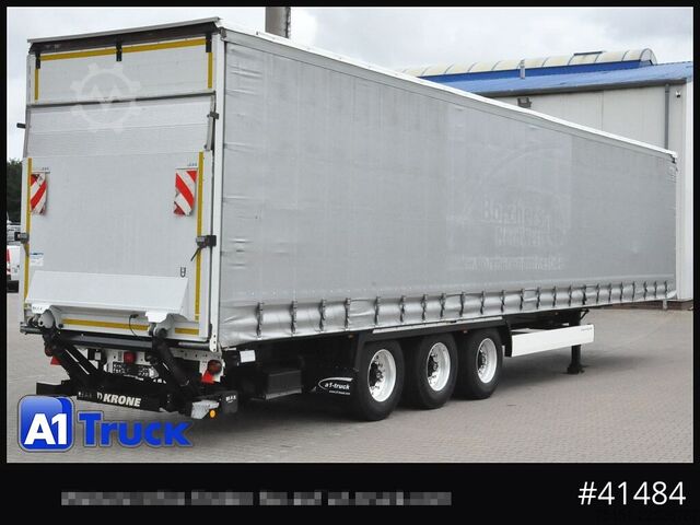 Brandalı açık yarı römork KRONE SD, Getränke, LBW,Code XL,  VDI 2700