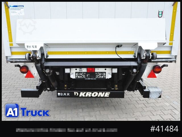 Brandalı açık yarı römork KRONE SD, Getränke, LBW,Code XL,  VDI 2700