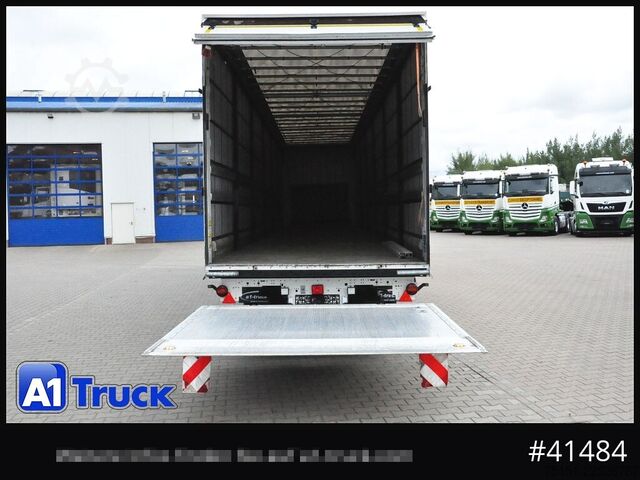 Brandalı açık yarı römork KRONE SD, Getränke, LBW,Code XL,  VDI 2700