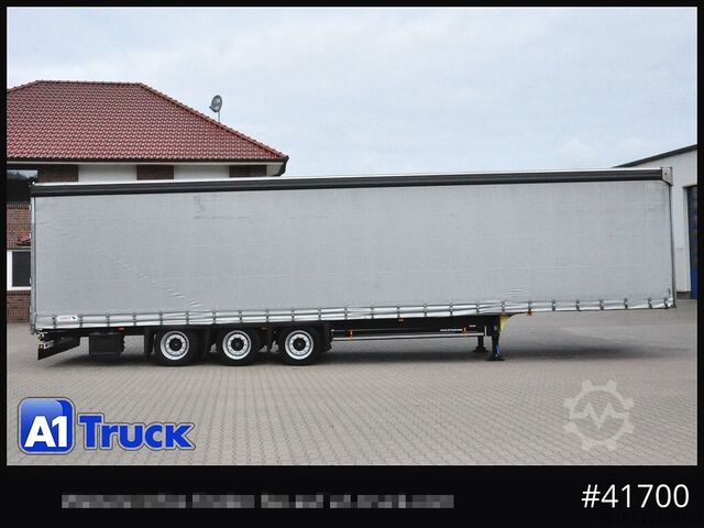 Semiremorcă deschisă cu prelată SCHMITZ Speed Curtain, Lift 455/40 R 22.5, Hubdach,