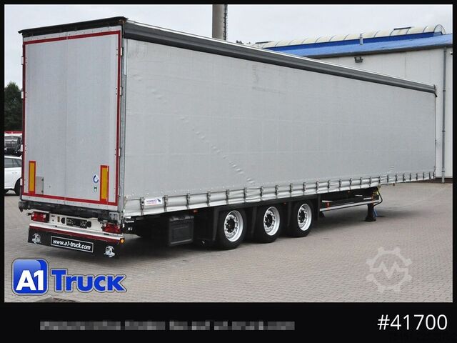Semiremorcă deschisă cu prelată SCHMITZ Speed Curtain, Lift 455/40 R 22.5, Hubdach,