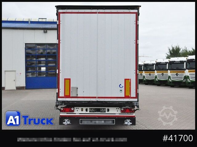 Semiremorcă deschisă cu prelată SCHMITZ Speed Curtain, Lift 455/40 R 22.5, Hubdach,