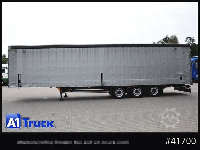 Semiremorcă deschisă cu prelată SCHMITZ Speed Curtain, Lift 455/40 R 22.5, Hubdach,