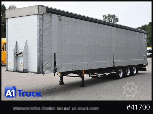 Semiremorcă deschisă cu prelată SCHMITZ Speed Curtain, Lift 455/40 R 22.5, Hubdach,