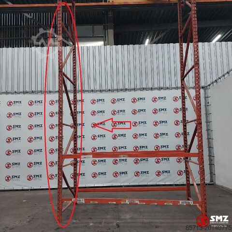 Gebruikt hoogstaand rek 330 x 150 cm Diversen Occ staander magazijnrek  330 x 150 cm