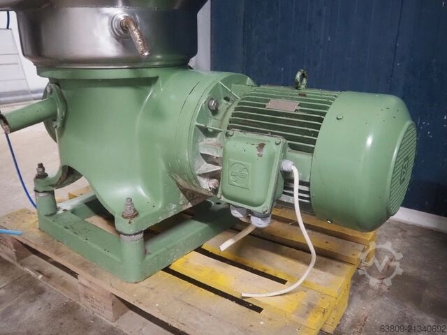 Separador de gordura centrífugo trifásico Westfalia SA 20 -06-76